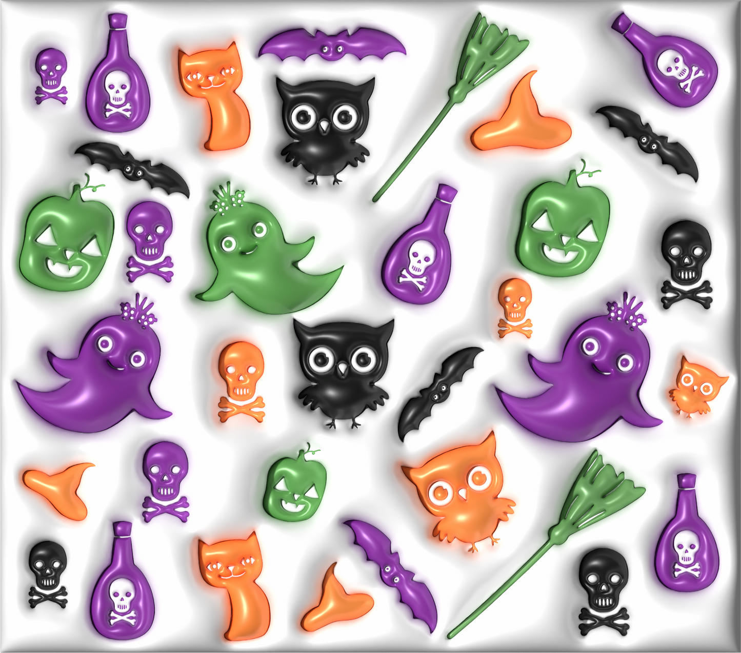 Halloween Bubble Designs