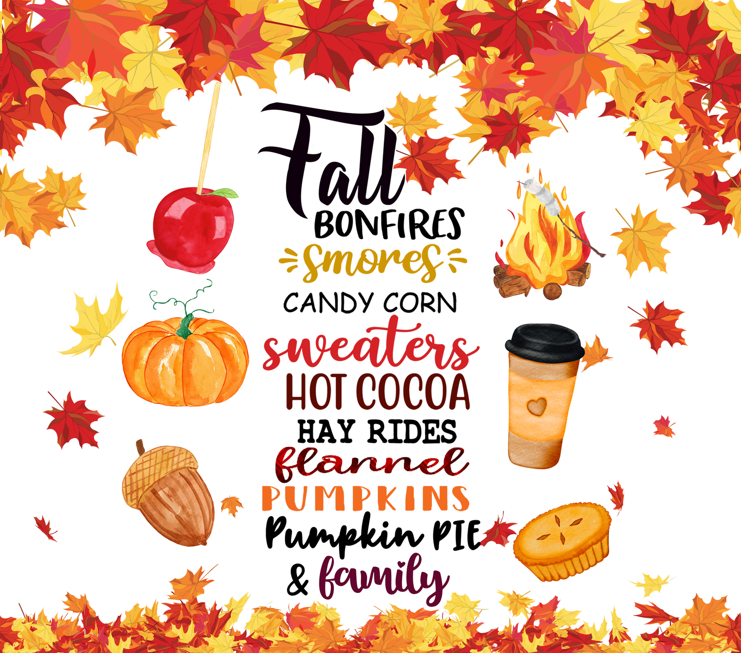 Fall Designs (Multiple Design Options)