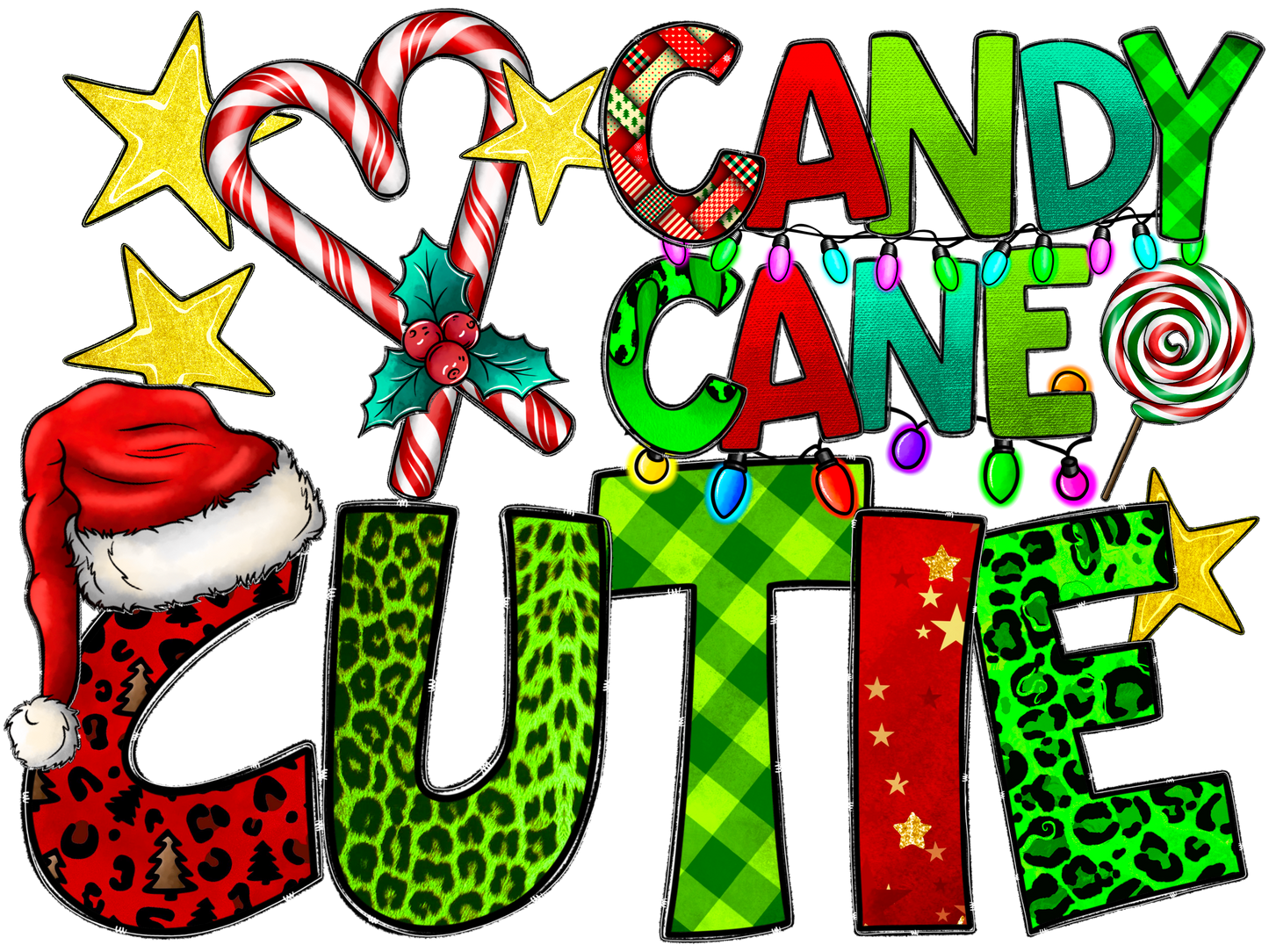 Candy Cane Cutie (Adult)