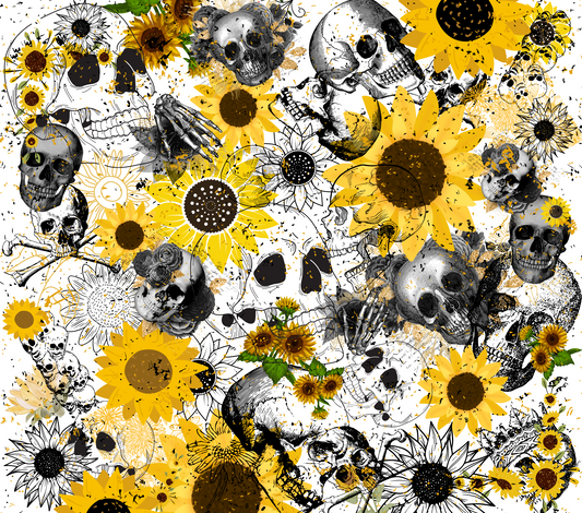 Sunflowers & Skulls